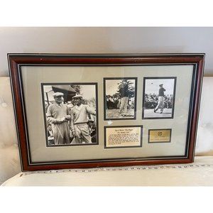 Byron Nelson Ben Hogan The Masters Golf Tournament 1942 Antique Photo Collage